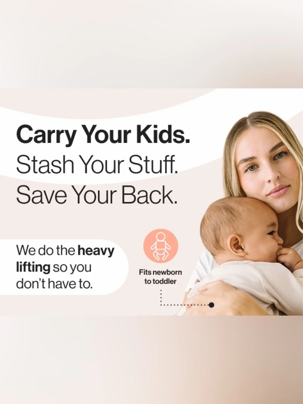 Tushbaby secure black